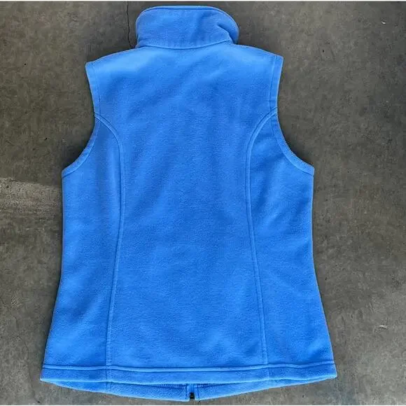 Women's Columbia Sawyer Rapids 2.0 Blue Fleece Vest Size S - Picture 6 of 7